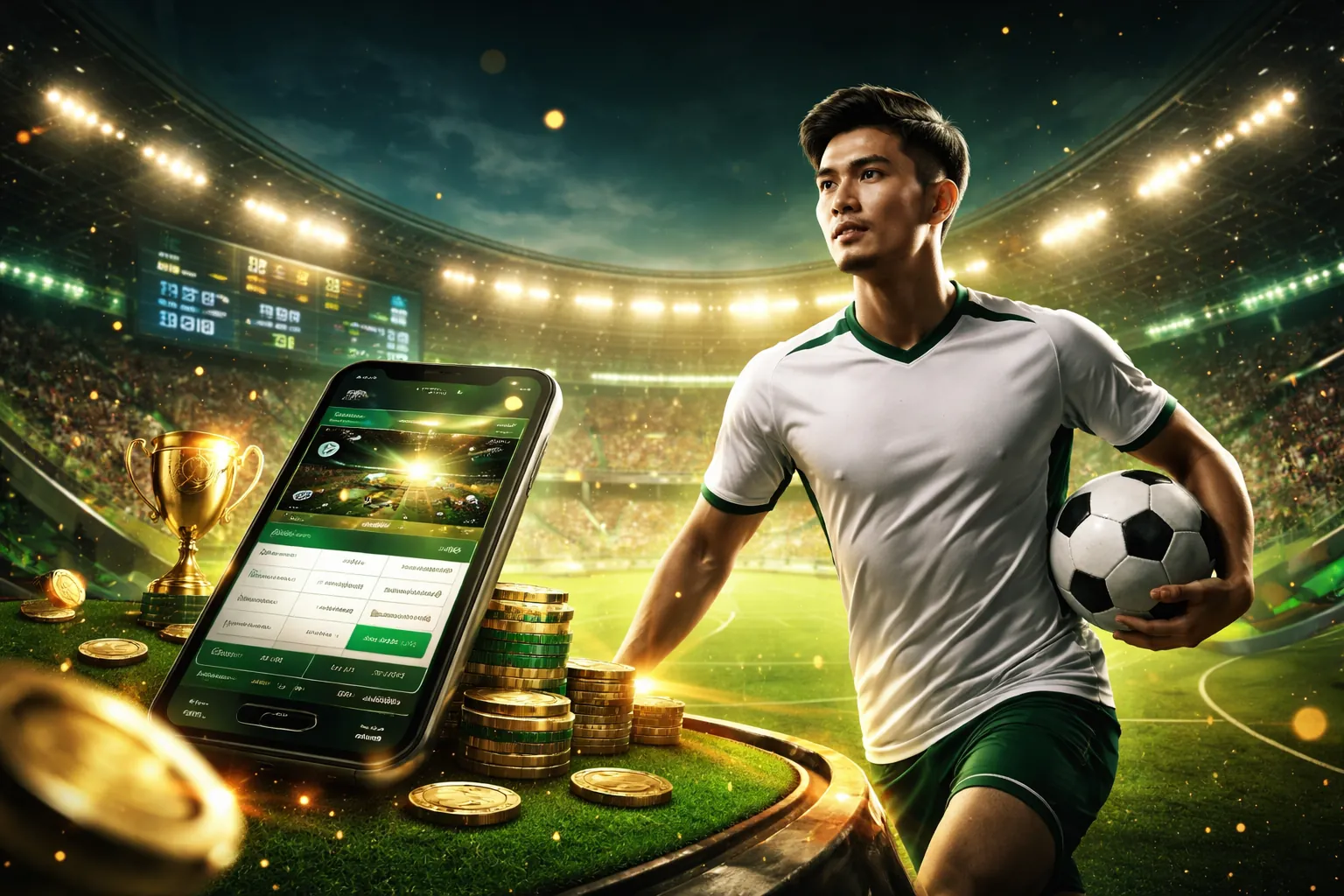 Hình nền bwin 13 với các trò chơi cá cược sôi động